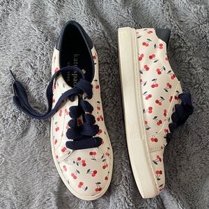 Kate Spade Sneakers with Cherry Design